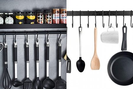 Organizador utensilios de cocina pared